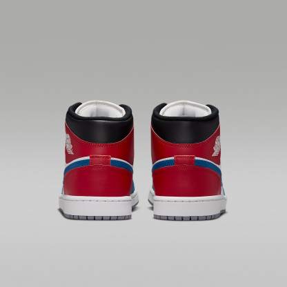 Air Jordan 1 Mid Herrenschuh – True Blue/Varsity Red/Schwarz/Summit White