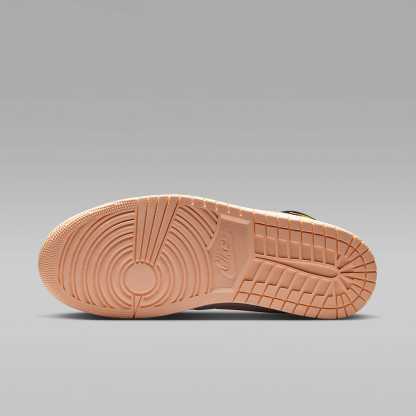 Air Jordan 1 Mid SE Schuh (Herren) – Schwarz/Sail/Pinksicle/University Gold