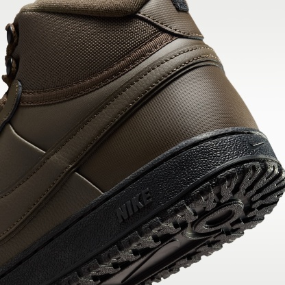 Nike Court Vision Mid winterfester Schuh (Herren) – Dark Hazel/Schwarz/Saffron Quartz/Dark Hazel