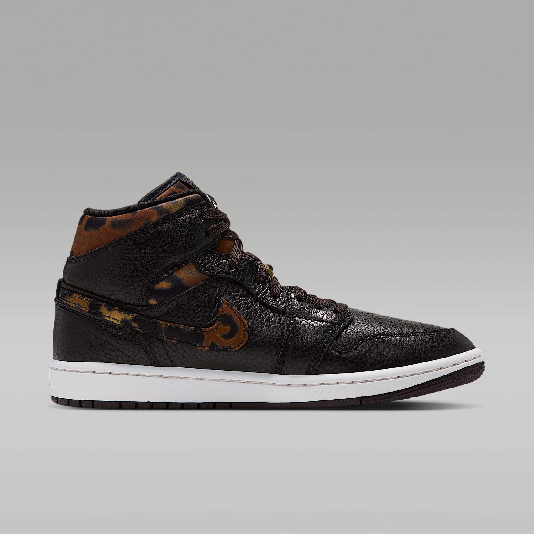 Air Jordan 1 Mid SE Schuh (Damen) – Schwarz/Velvet Brown/Chalk