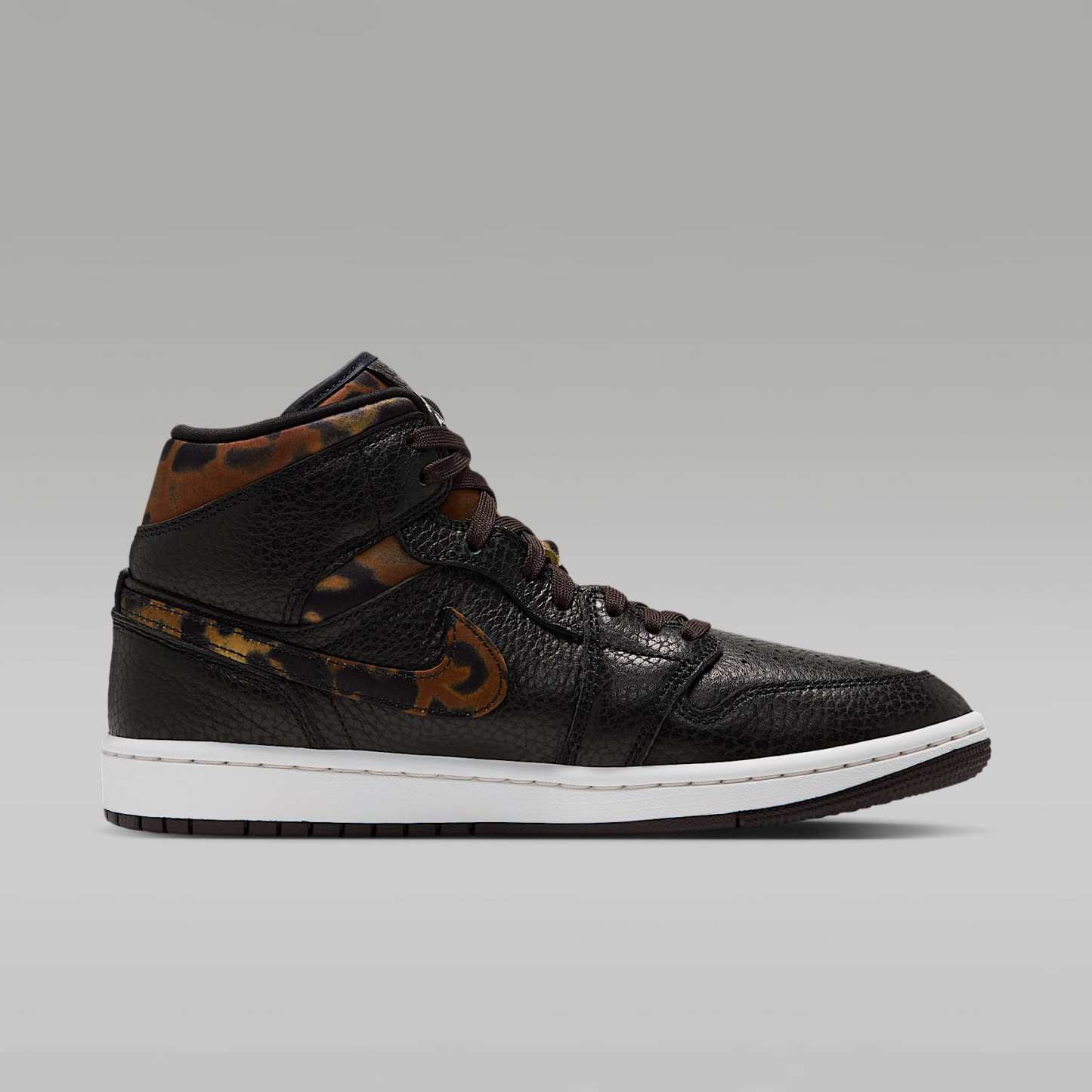 Air Jordan 1 Mid SE Schuh (Damen) – Schwarz/Velvet Brown/Chalk