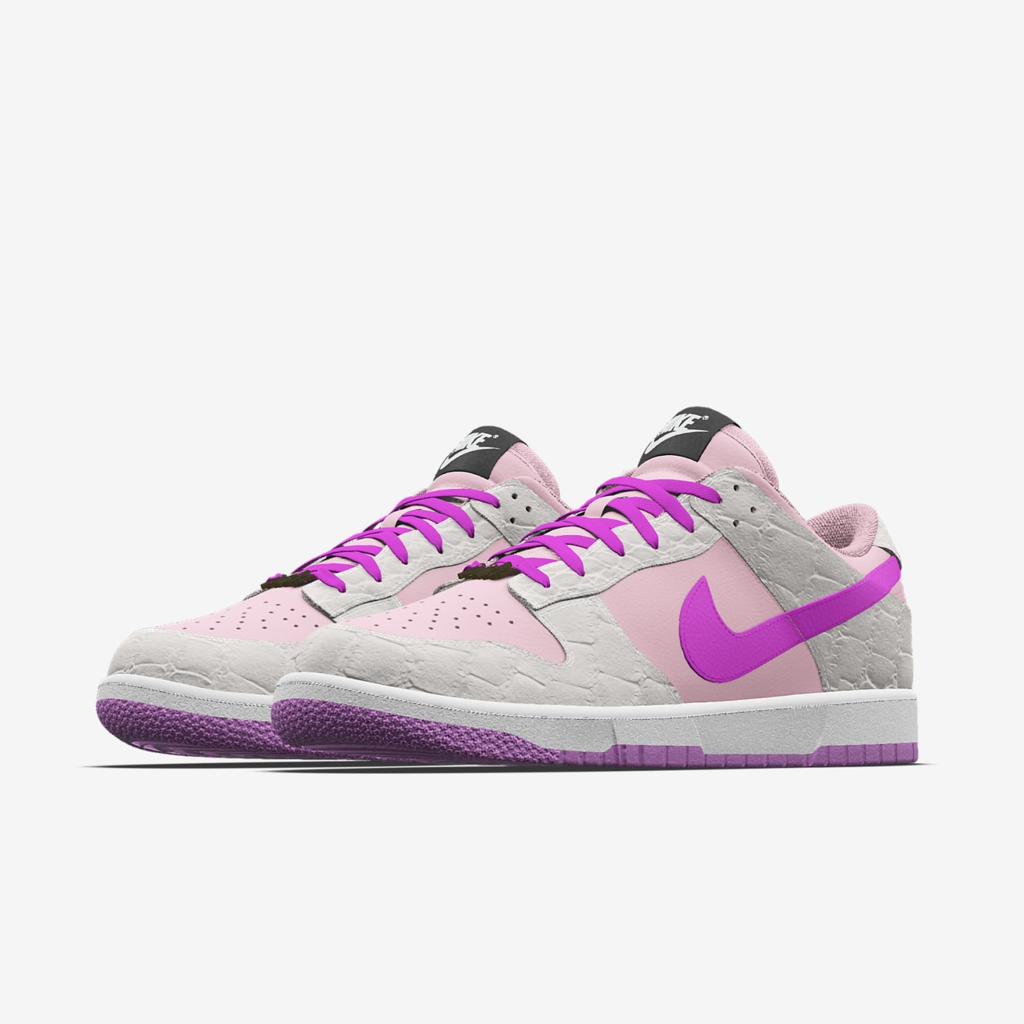 Nike Dunk Low Unlocked By You personalisierbarer Damenschuh – Multi-Color/Multi-Color/Multi-Color