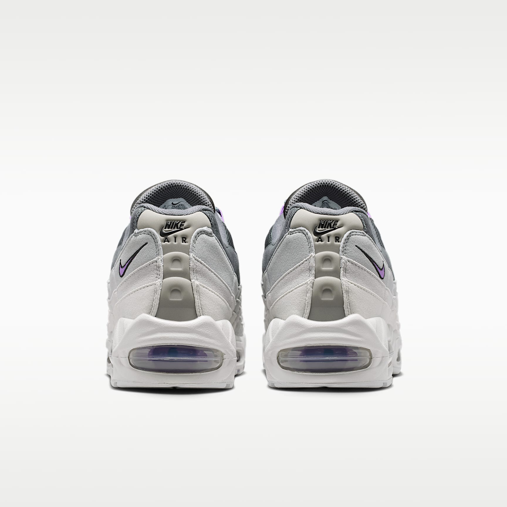 Nike Air Max 95 Big Bubble "OG" Schuh (Herren) – Photon Dust/Dark Grey/Grey Fog/Bright Violet