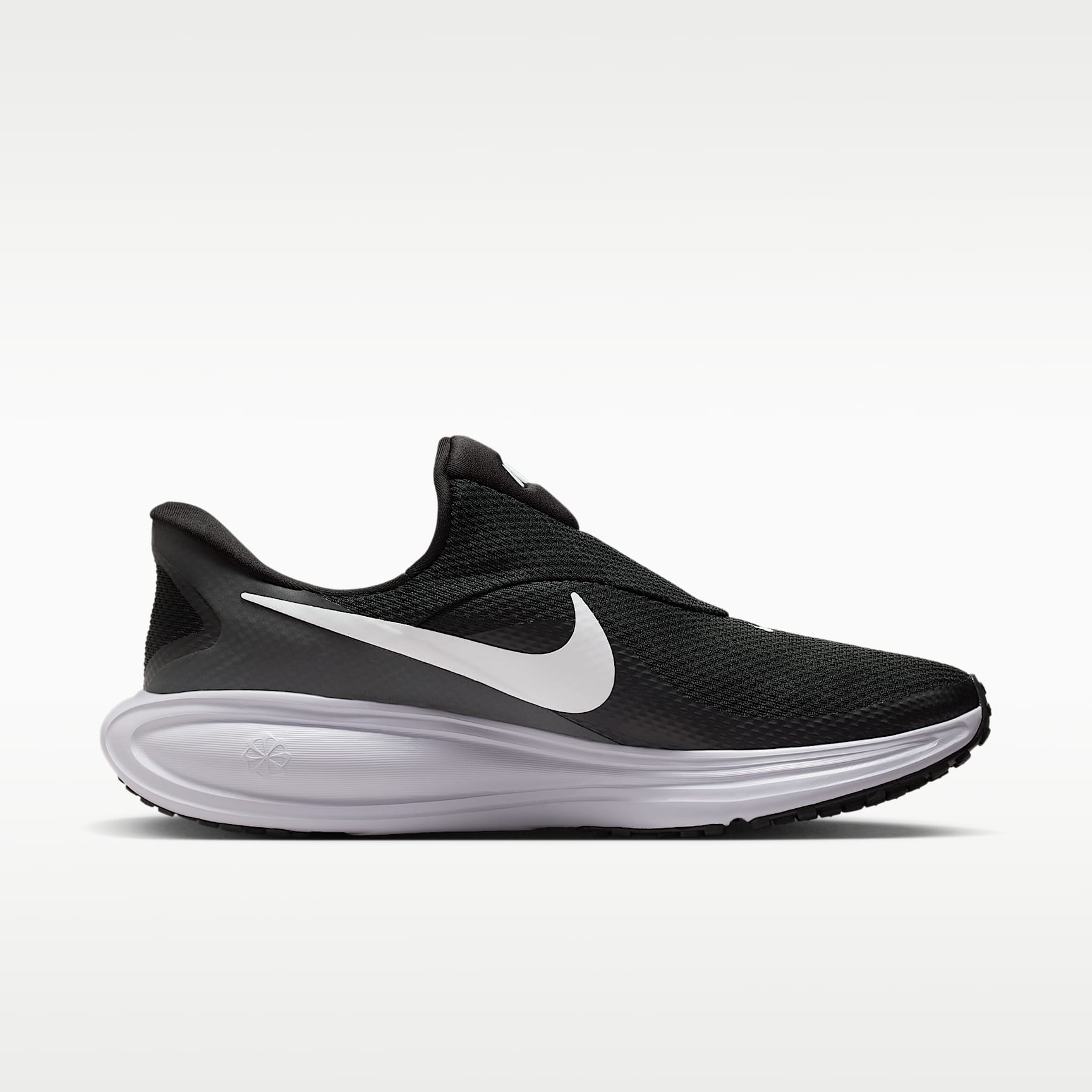 Nike Revolution 8 EasyOn Straßenlaufschuh (Herren) – Schwarz/Anthracite/Wolf Grey/Weiß