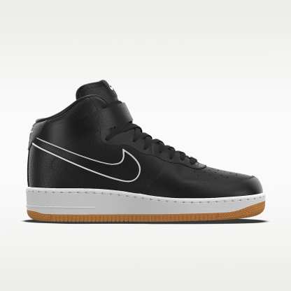 Nike Air Force 1 Mid By You personalisierbarer Damenschuh – Multi-Color/Multi-Color/Multi-Color [2163453639]