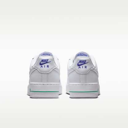 Nike Air Force 1 '07 SE Damenschuh – Weiß/Persian Violet/Stadium Green/Weiß