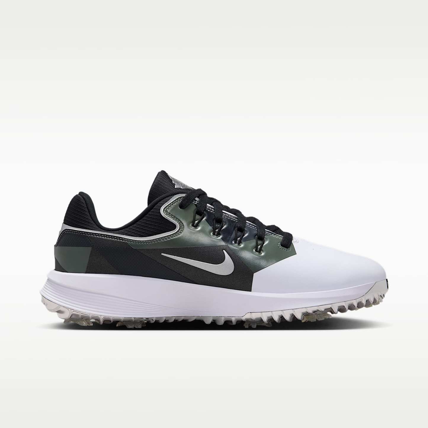 Nike Victory Pro 4 Golfschuh – Weiß/Metallic Silver/Fir/Schwarz