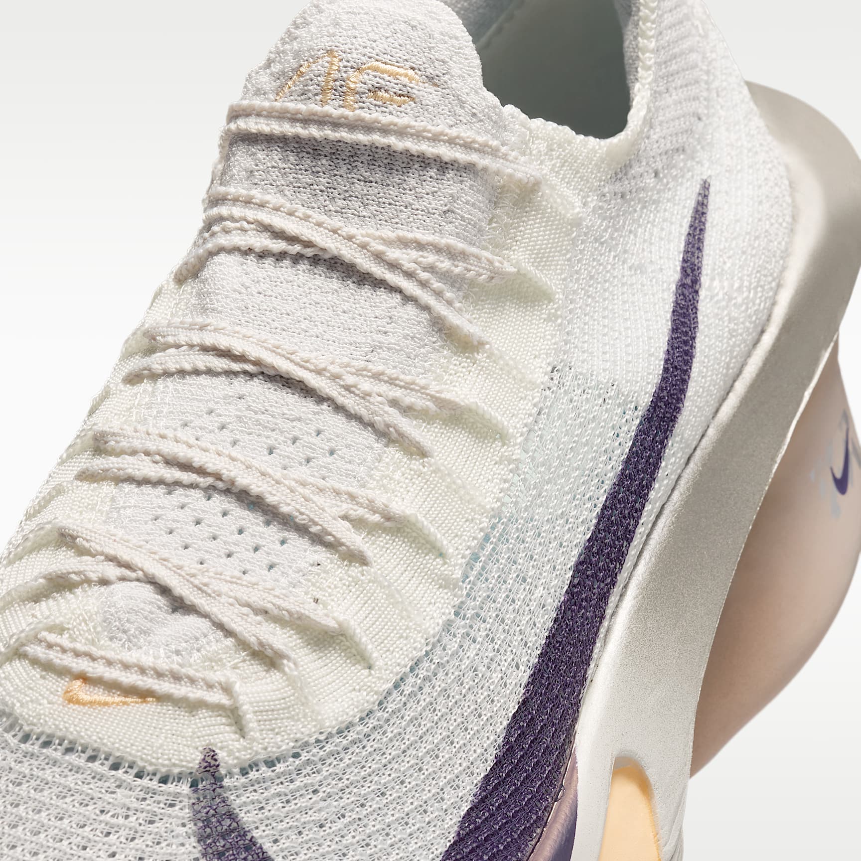 Nike Alphafly 3 Herren-Straßenlaufschuh für Wettkämpfe – Platinum Tint/Ocean Cube/Moon Particle/Purple Dynasty