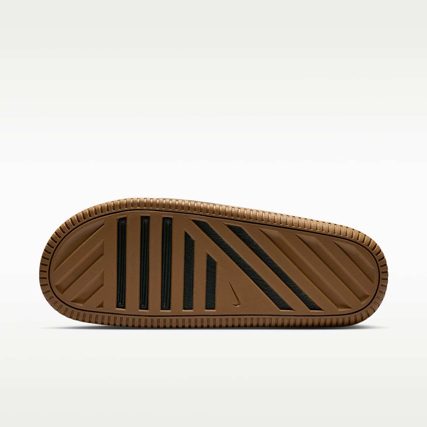 Nike Calm 2.0 Slides (Herren) – Fir/Gum Medium Brown