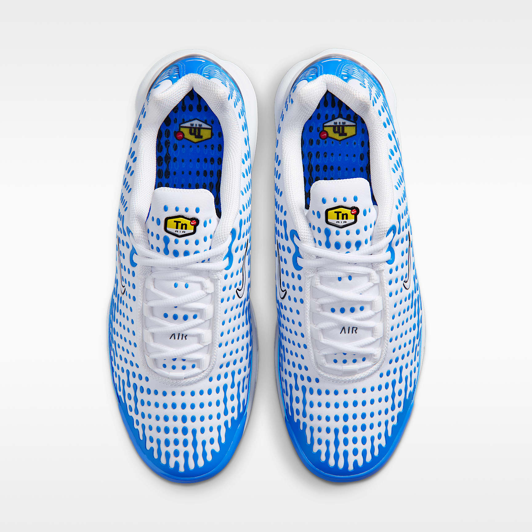Nike Air Max Plus VII Schuh (Herren) – Weiß/Blue Crystal/Metallic Silver/Weiß