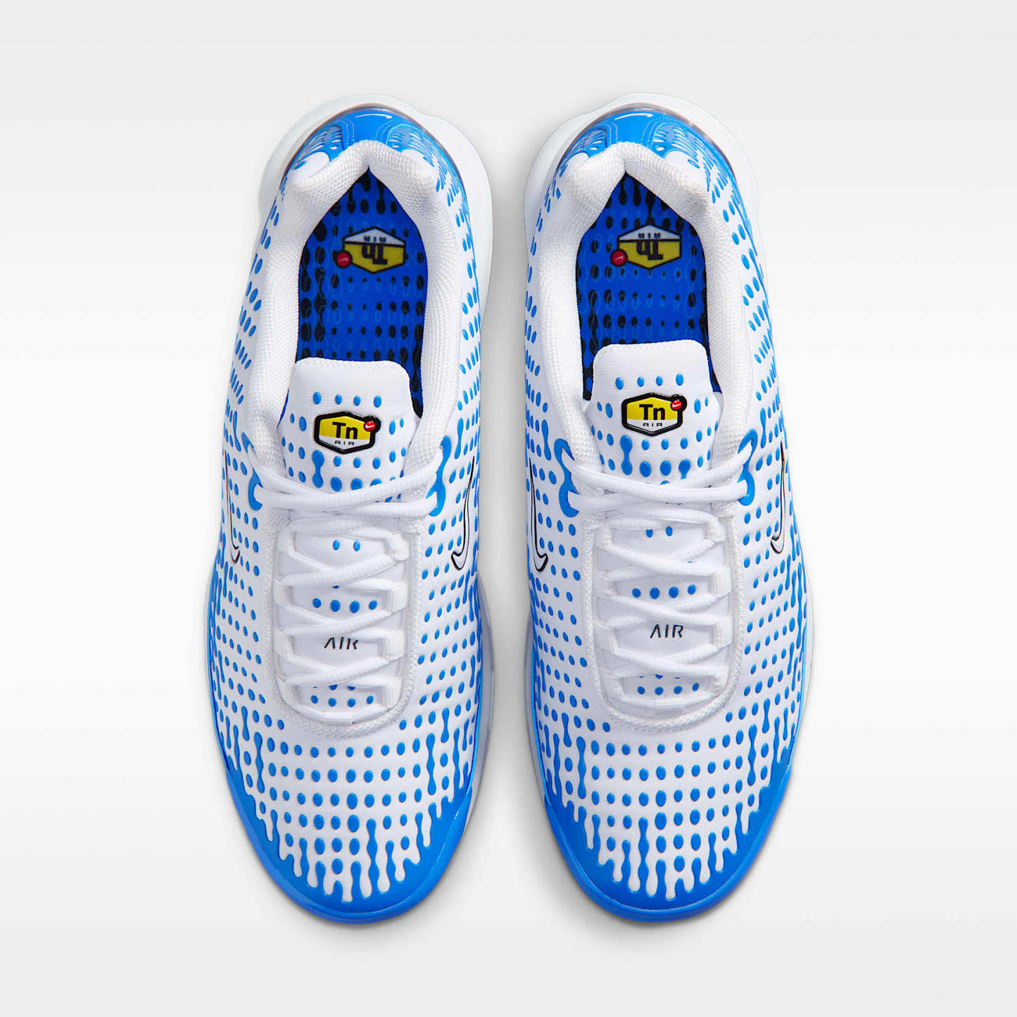 Nike Air Max Plus VII Schuh (Herren) – Weiß/Blue Crystal/Metallic Silver/Weiß