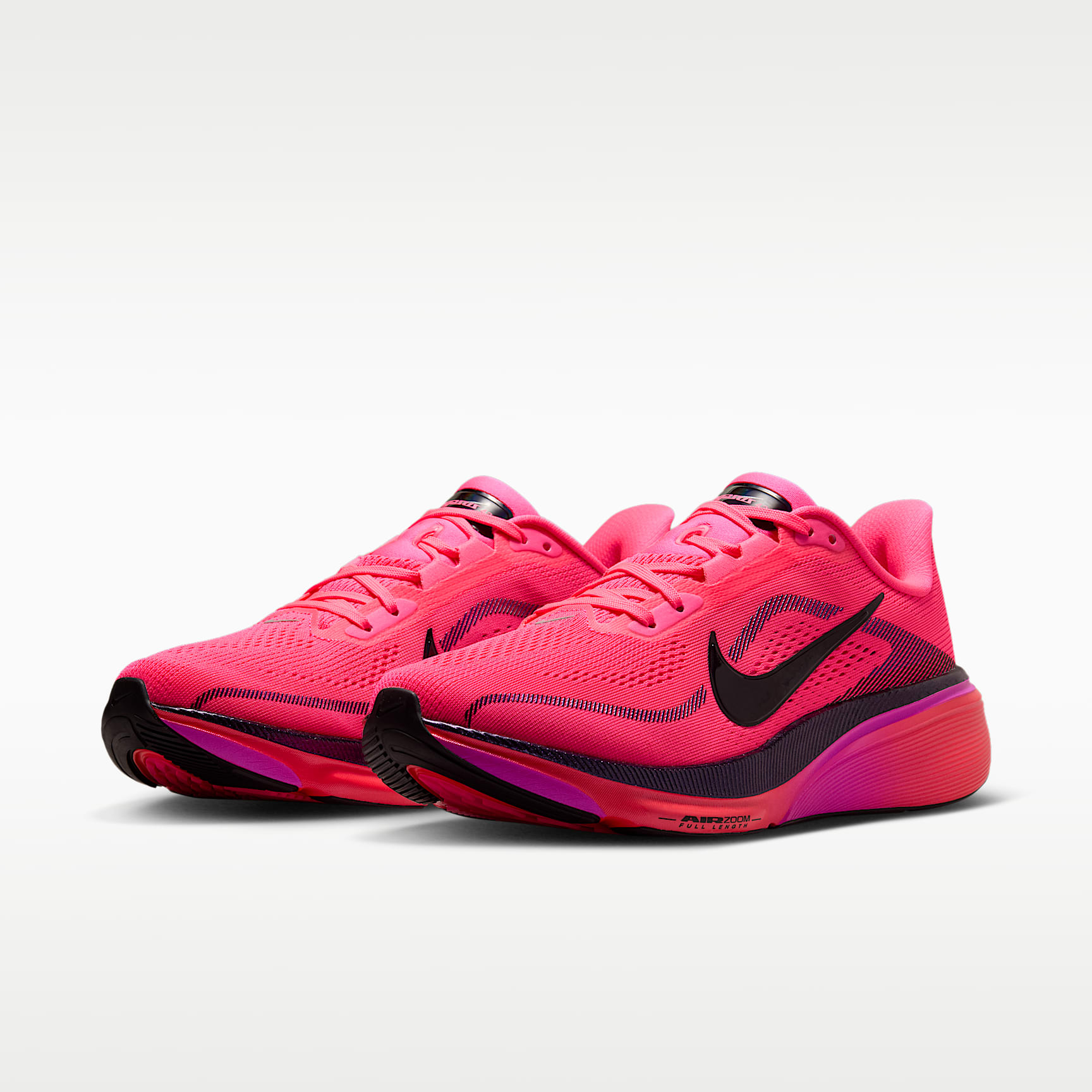 Nike Pegasus 42 Straßenlaufschuh (Damen) – Hyper Pink/Laser Crimson/Fuchsia Blast/Schwarz