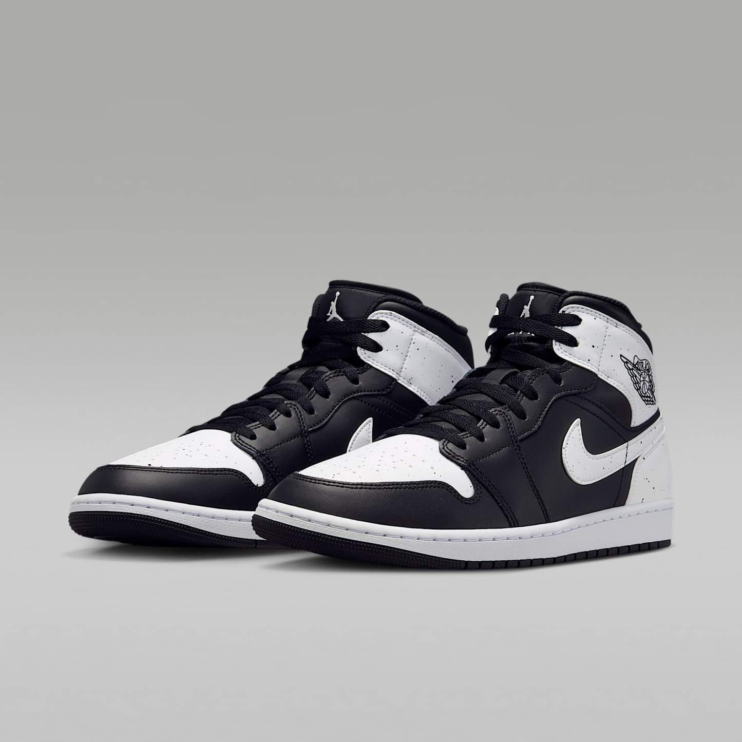 Air Jordan 1 Mid SE Schuh (Herren) – Schwarz/Schwarz/Weiß