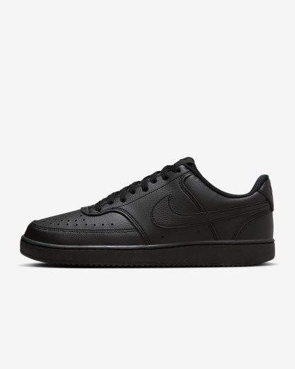 Nike Court Vision Low Next Nature Herrenschuh – Schwarz/Schwarz/Schwarz