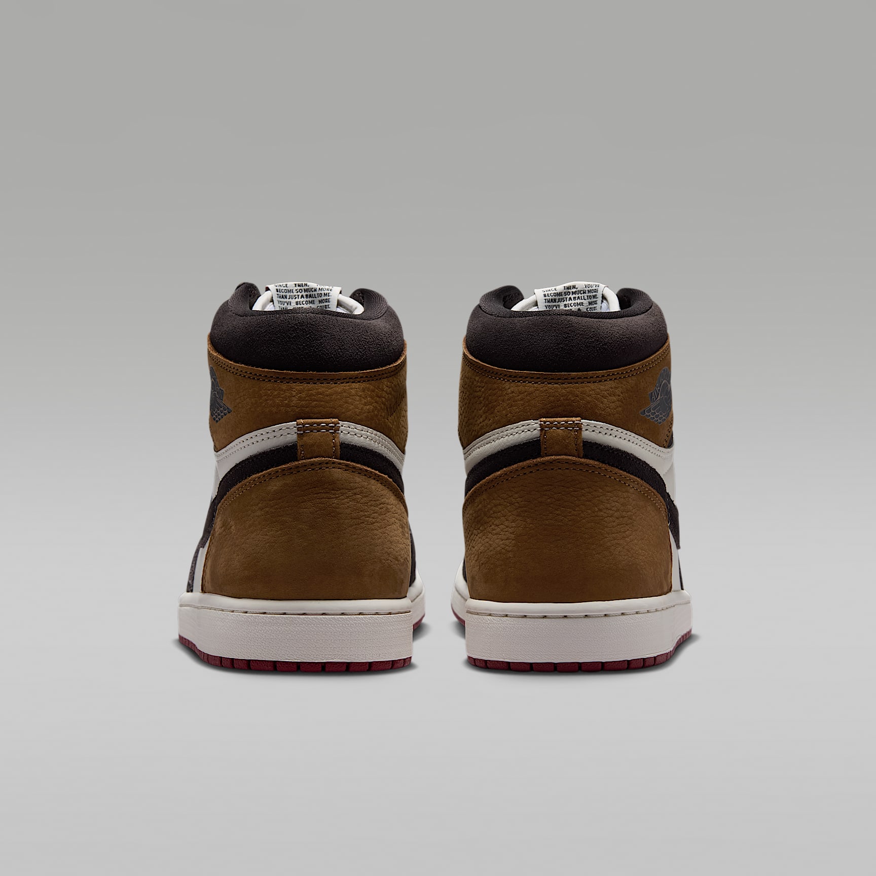 Air Jordan 1 Retro High OG "Love Letter" Schuh (Herren) – Shadow Brown/Light British Tan/Team Red