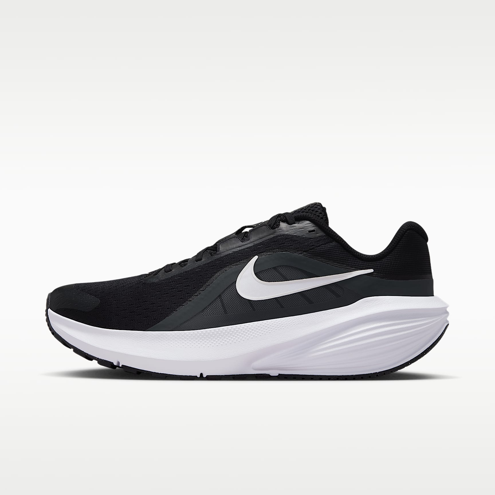 Nike Downshifter 14 Straßenlaufschuh (Herren) – Schwarz/Anthracite/Wolf Grey/Weiß