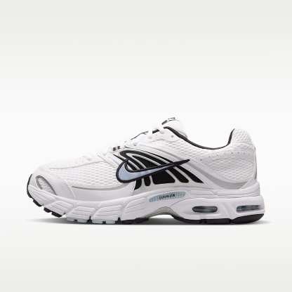 Nike Air Max Moto 2K Schuh (Herren) – Weiß/Light Armory Blue/Metallic Silver/Schwarz
