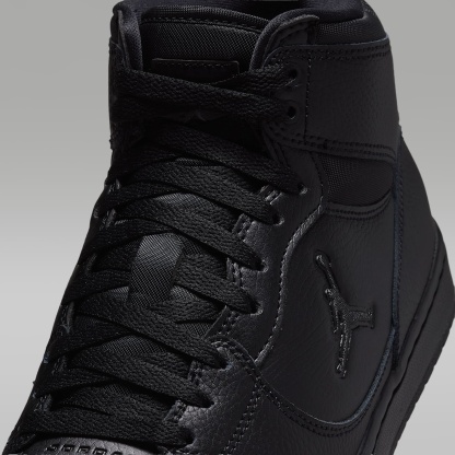 Jordan Court Connect Mid Herrenschuhe – Schwarz/Dark Smoke Grey