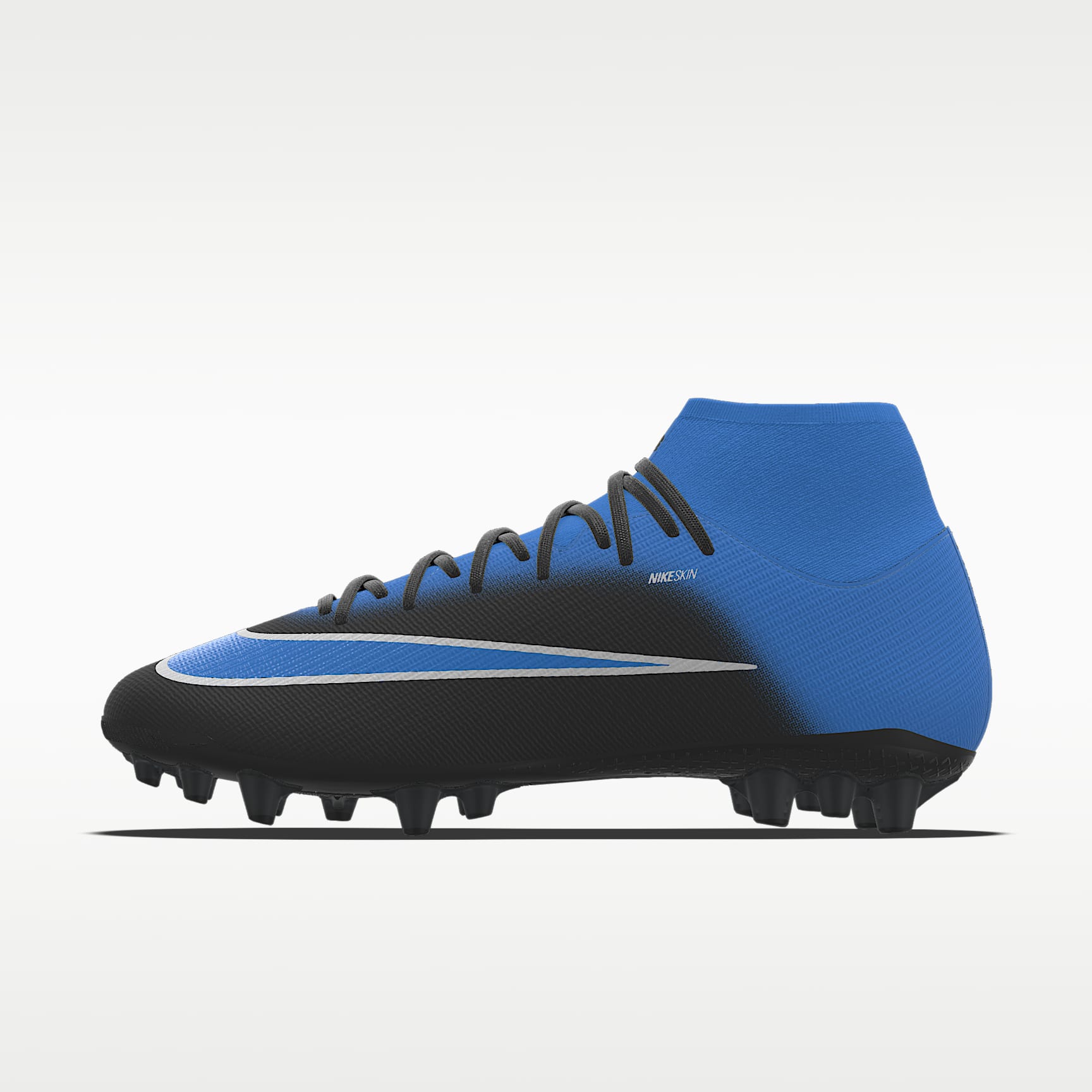 Nike Mercurial Superfly 11 Academy By You personalisierbarer High-Top-Fußballschuh für Kunstrasen – Multi-Color/Multi-Color [7228233061]