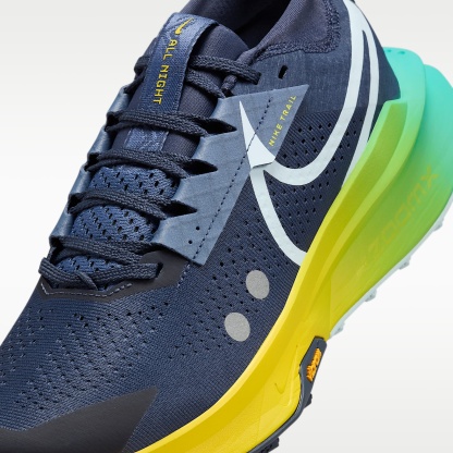 Nike Zegama 2 Traillaufschuh (Damen) – Thunder Blue/Diffused Blue/Opti Yellow/Glacier Blue