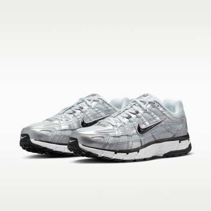 Nike P-6000 Schuh – Weiß/Metallic Silver/Pure Platinum/Schwarz