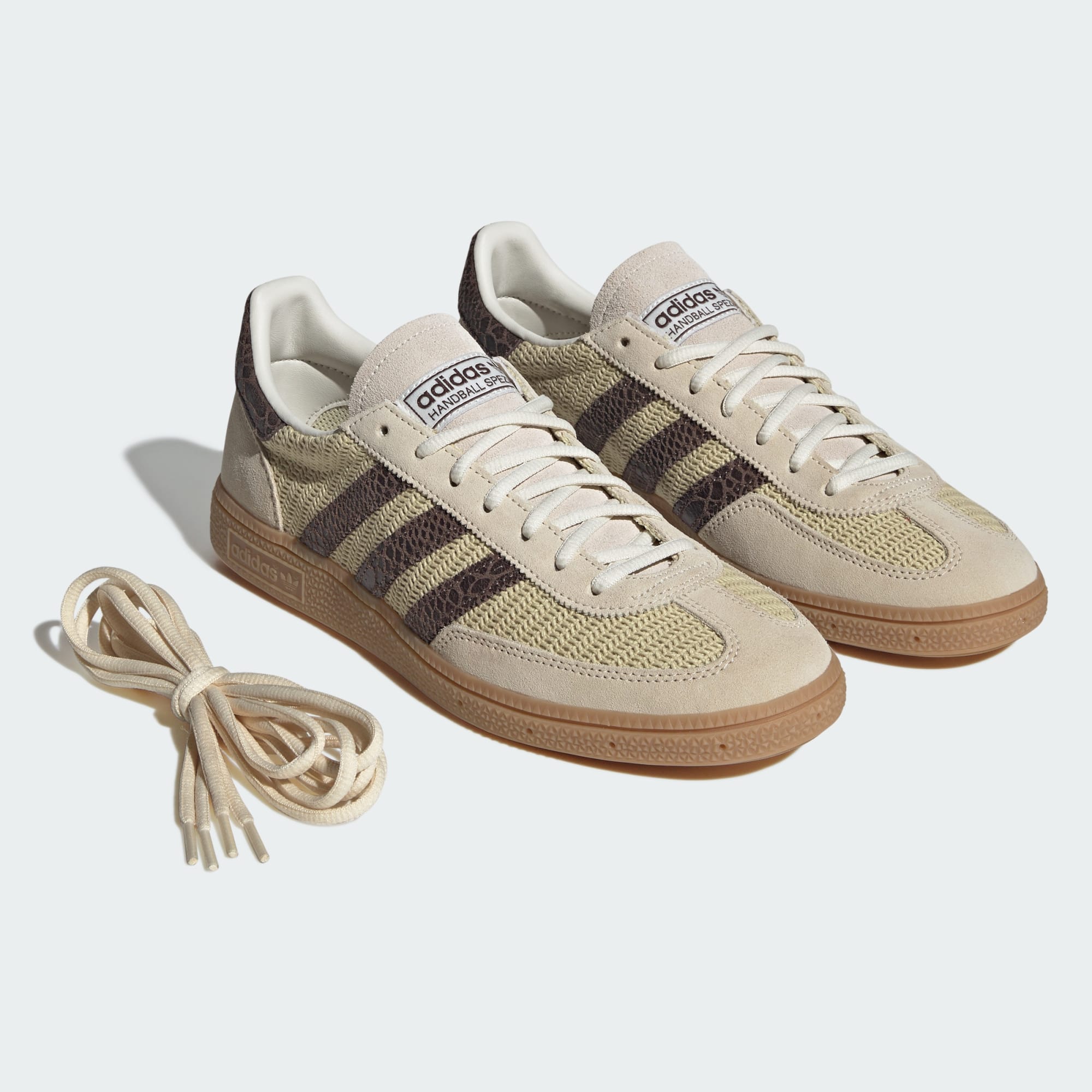 Handball Spezial Schuh – Dual Yellow / Brown / Warm Vanilla – KJ9884