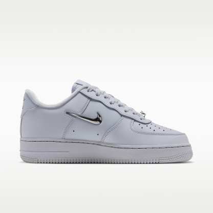 Nike Air Force 1 '07 Schuh (Damen) – Pure Platinum/Weiß/Metallic Silver