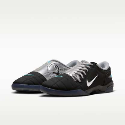 Nike Total 90 Fußballschuh – Schwarz/Gamma Blue/Metallic Silver
