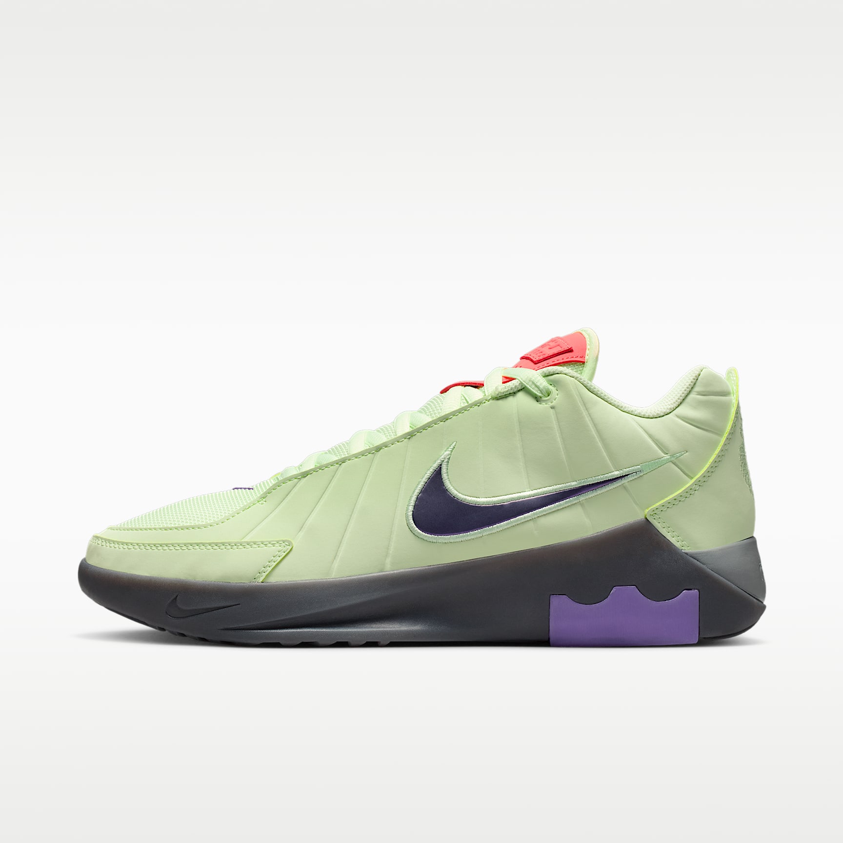 LeBron Witness 9 Basketballschuh – Volt Tint/Schwarz/Smoke Grey/Multi-Color