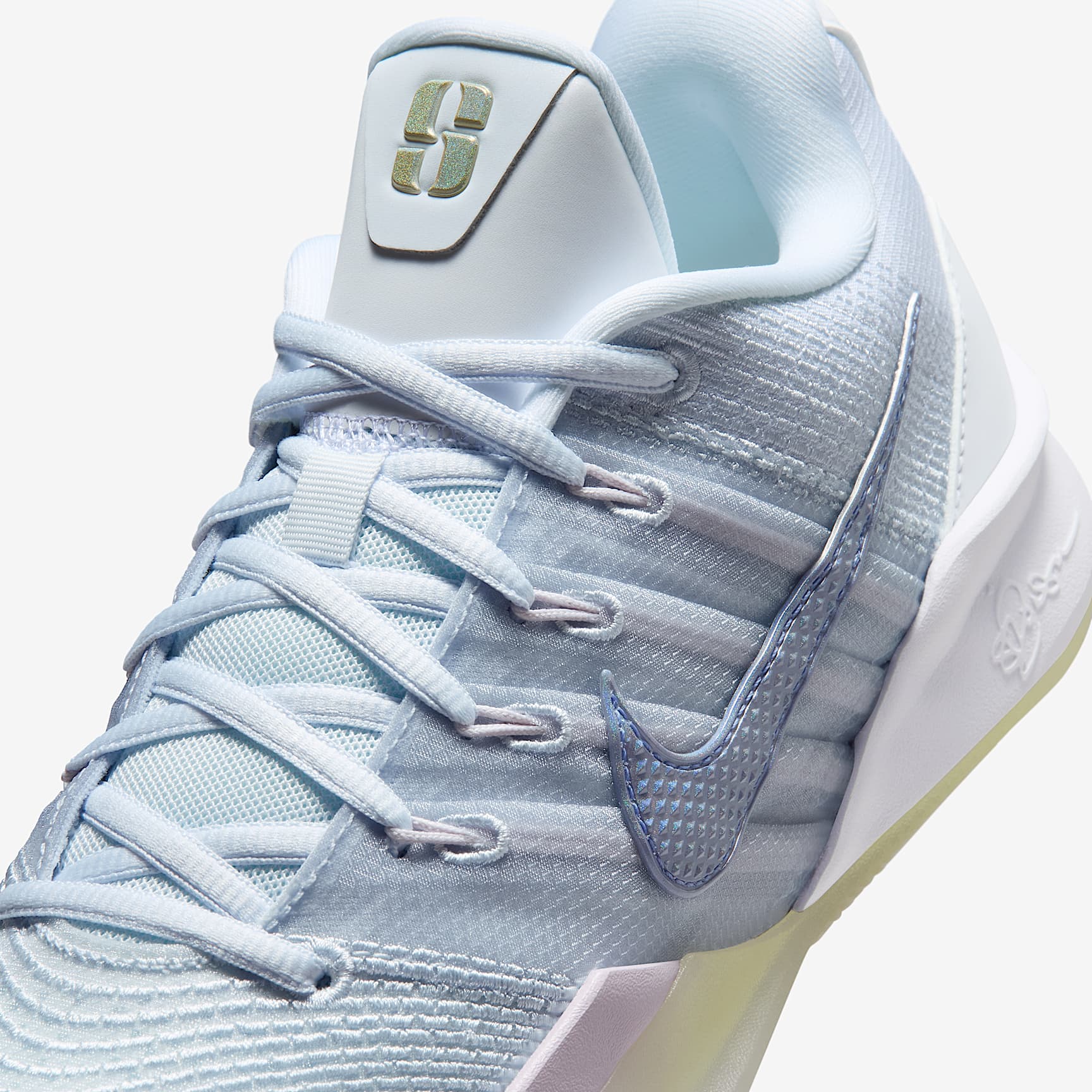 Sabrina 3 Basketballschuh – Weiß/Football Grey/Bleached Lilac/Dusty Purple