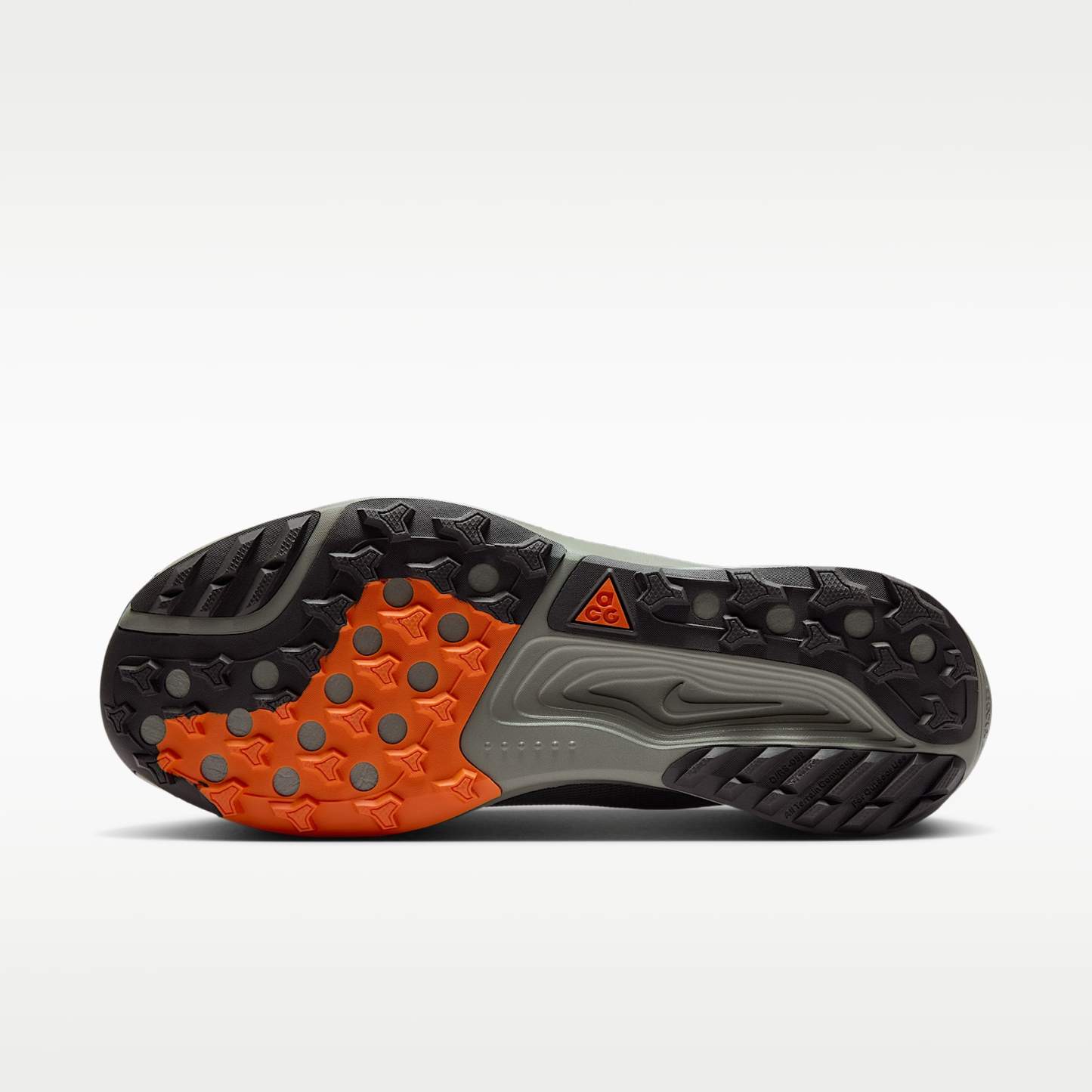 ACG Pegasus Trail GORE-TEX wasserdichter Traillaufschuh (Herren) – Light Silver/Light Army/Safety Orange/Light Silver