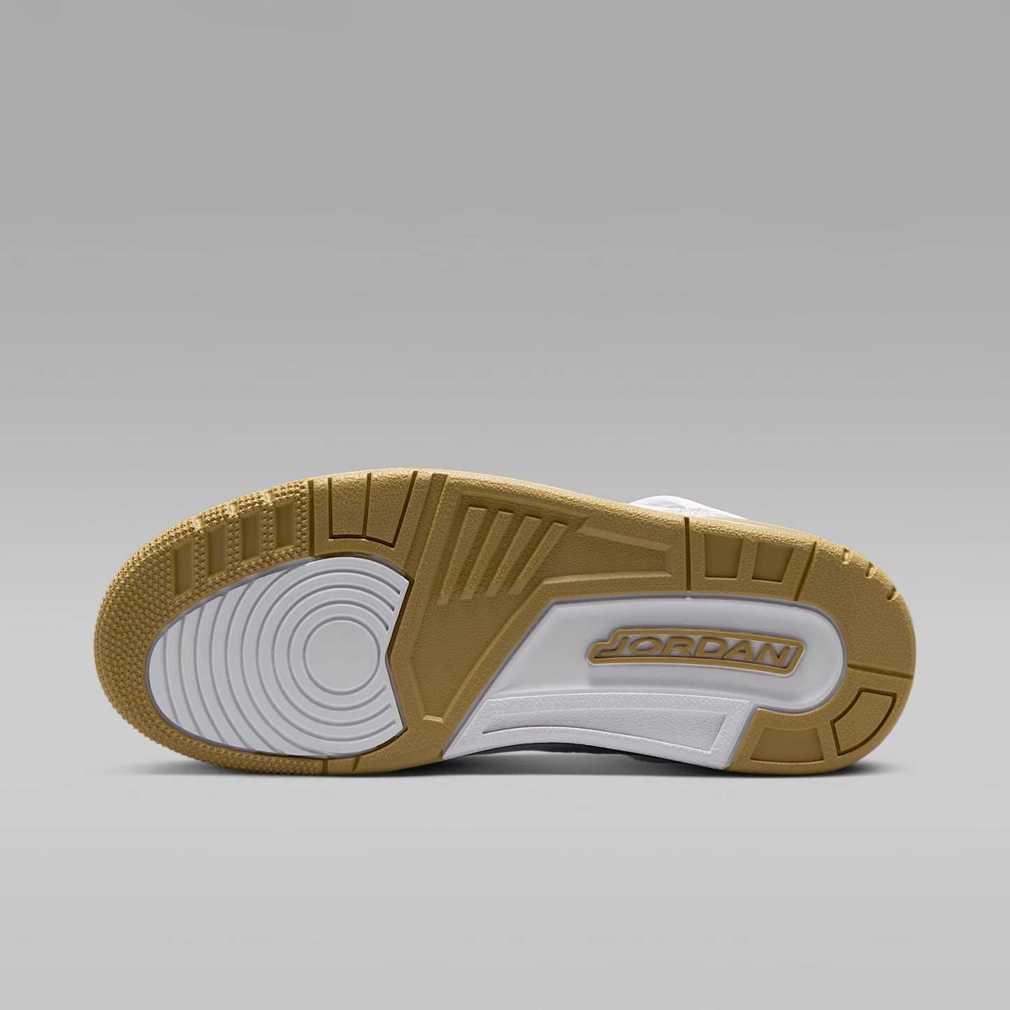 Jordan Spizike Low Schuh (Damen) – Weiß/Neutral Grey/Team Gold/Metallic Gold