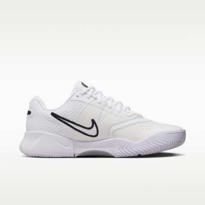 NikeCourt Lite 4 Tennisschuh für Hartplätze (Damen) – Weiß/Summit White/Schwarz