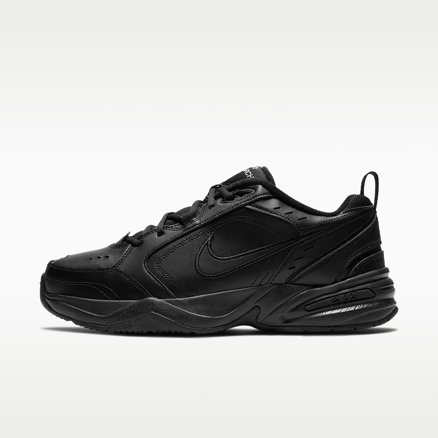 Nike Air Monarch IV Workout-Schuh für Herren – Schwarz/Schwarz