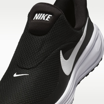 Nike Revolution 8 EasyOn Straßenlaufschuh (Damen) – Schwarz/Anthracite/Wolf Grey/Weiß