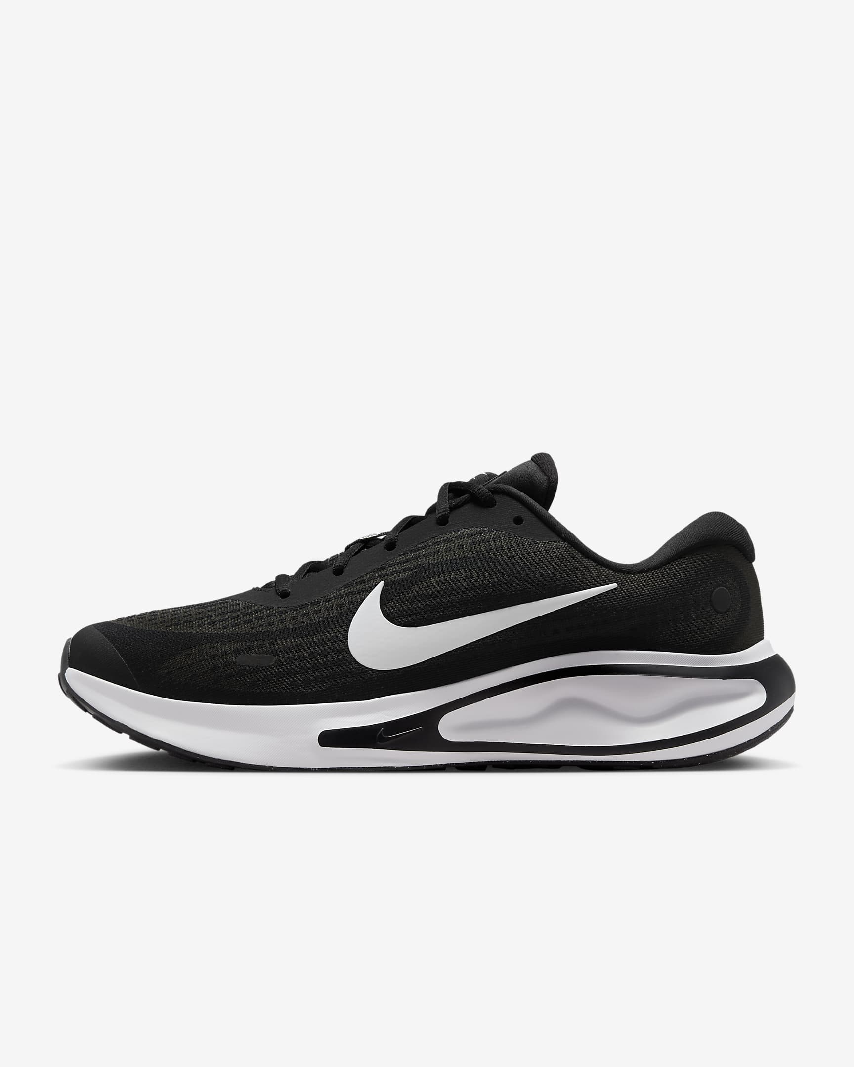 Nike Journey Run Straßenlaufschuh (Herren) – Schwarz/Anthracite/Weiß
