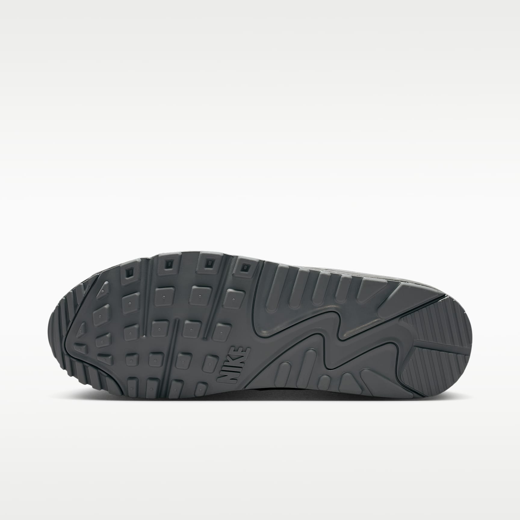Nike Air Max 90 Premium Schuh (Herren) – Light Smoke Grey/Smoke Grey/Volt/Iron Grey