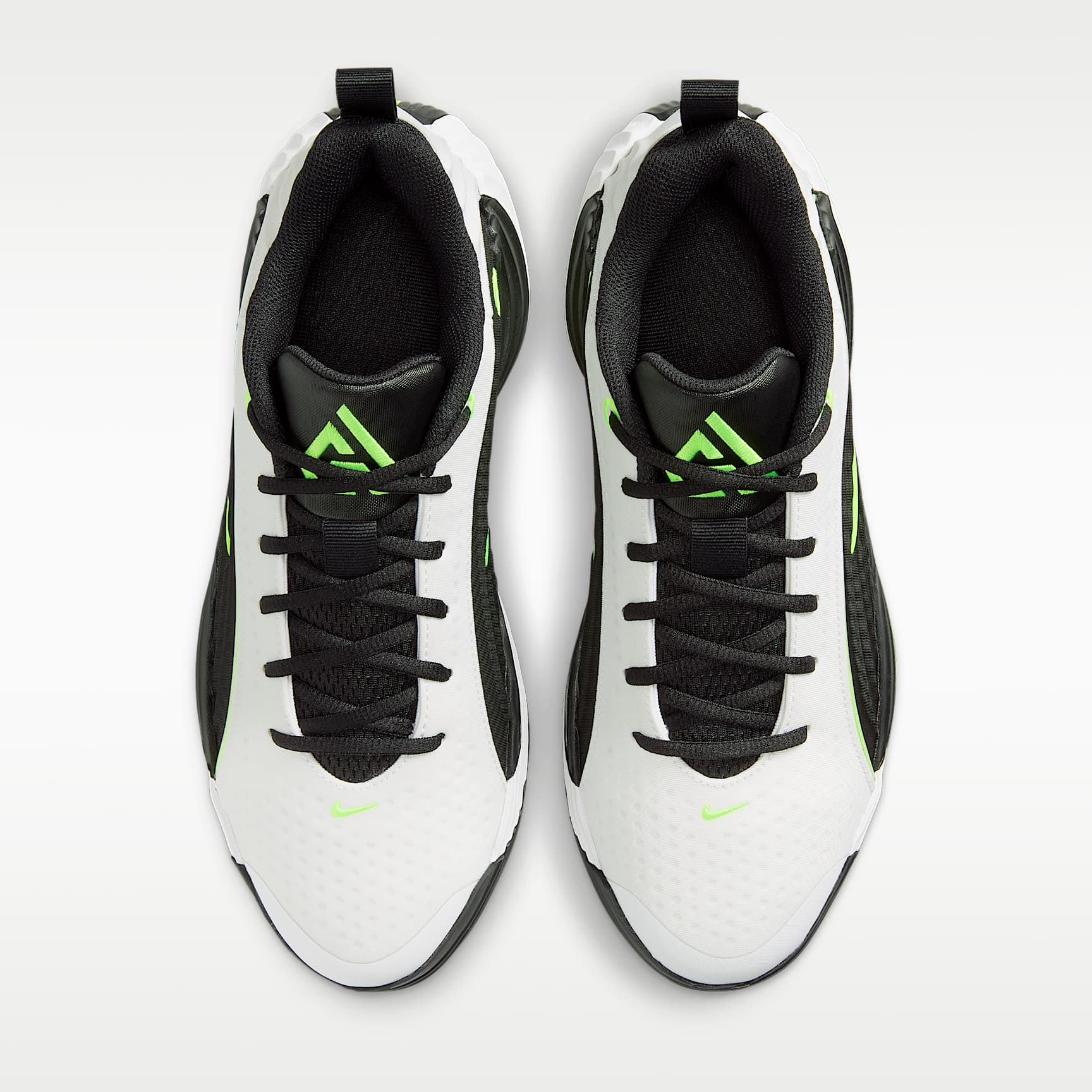 Giannis Immortality 5 Basketballschuh – Weiß/Schwarz/Volt