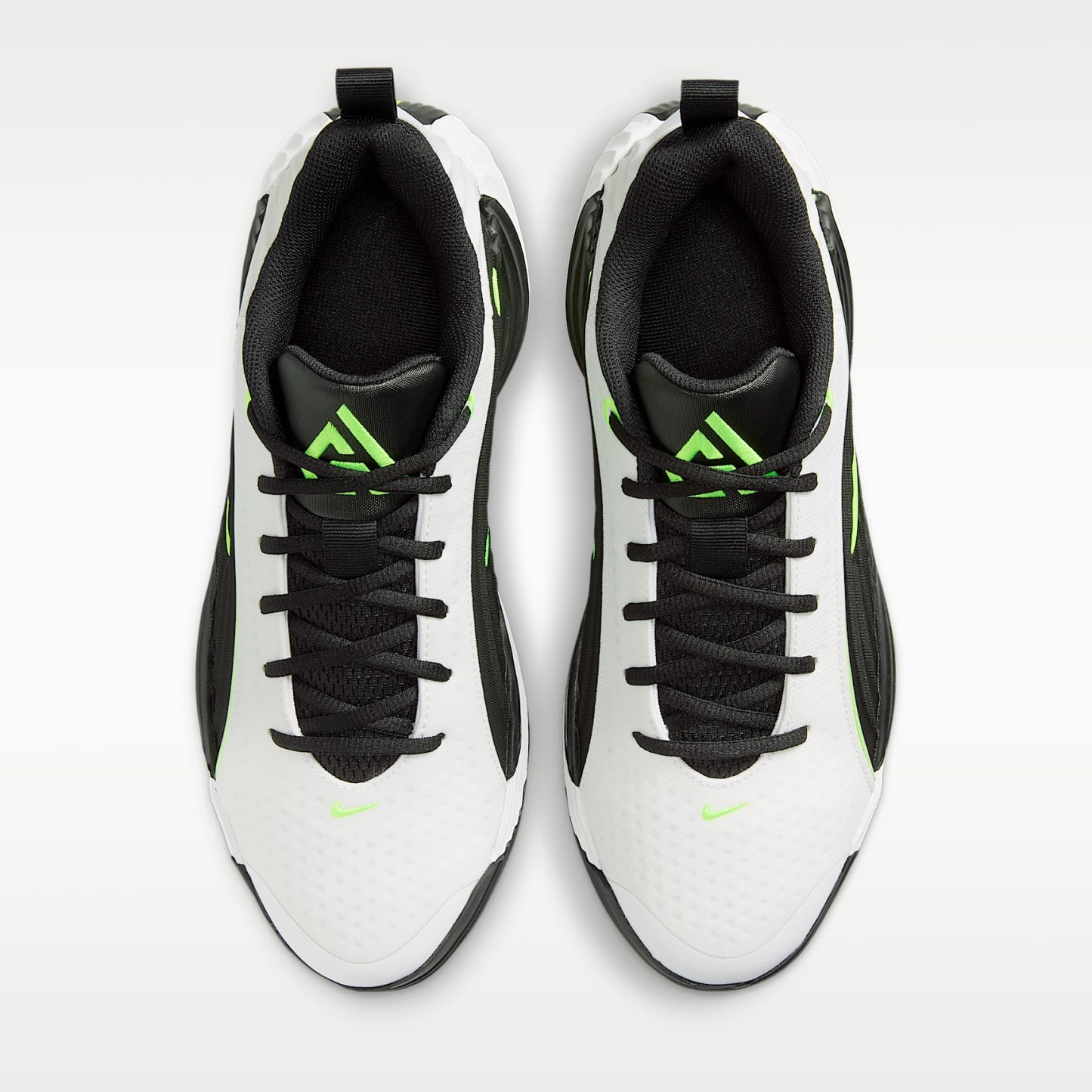 Giannis Immortality 5 Basketballschuh – Weiß/Schwarz/Volt