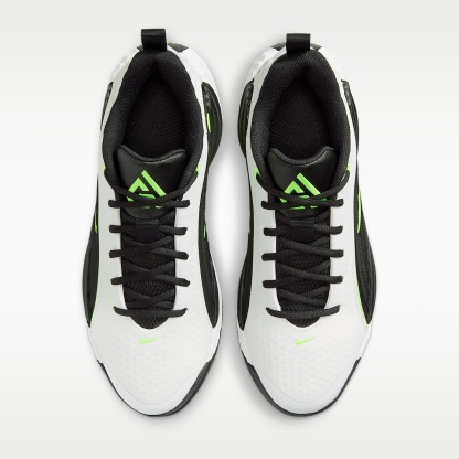 Giannis Immortality 5 Basketballschuh – Weiß/Schwarz/Volt