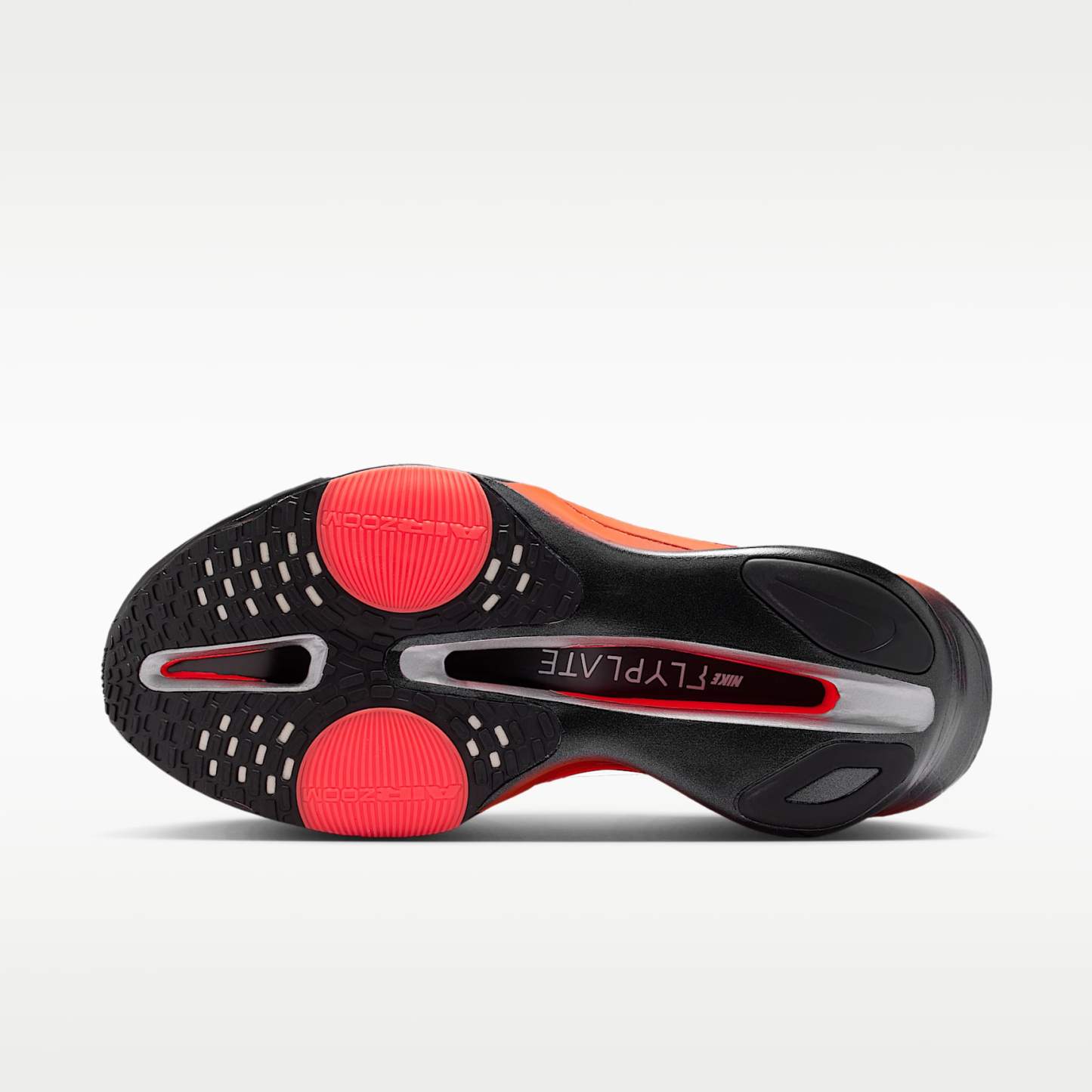 Nike Alphafly 3 Herren-Straßenlaufschuh für Wettkämpfe – Schwarz/Bright Crimson/Wolf Grey/Metallic Silver
