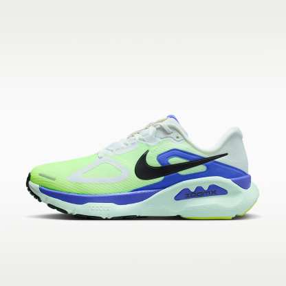 Nike Structure Plus Straßenlaufschuh (Herren) – Weiß/Volt Ice/Barely Green/Black Spruce