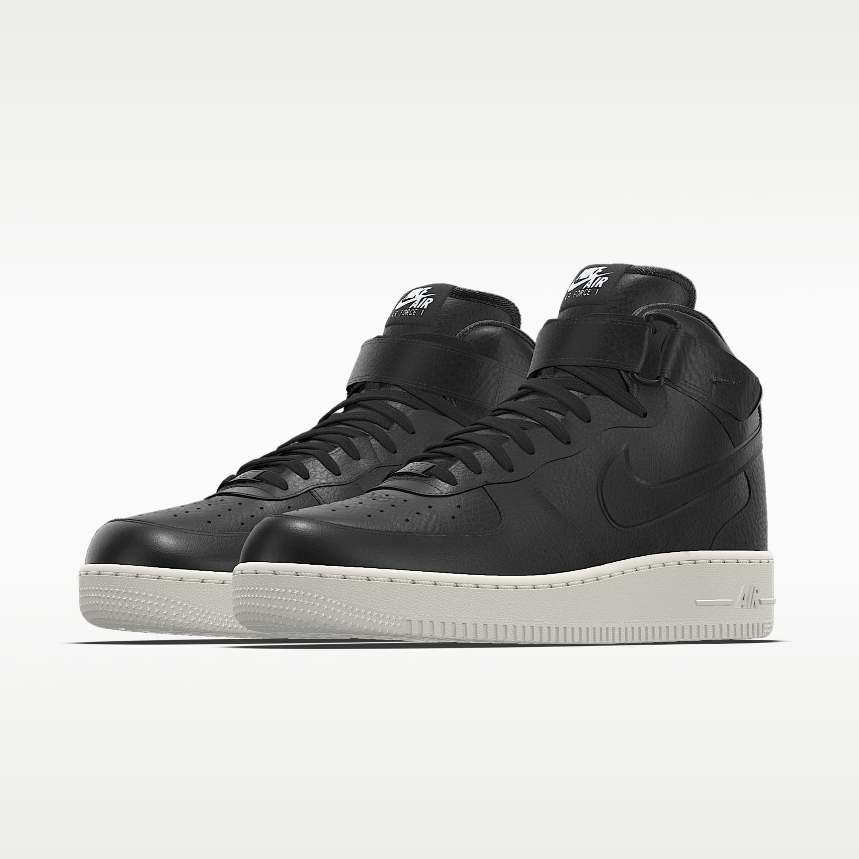 Nike Air Force 1 Mid By You personalisierbarer Herrenschuh – Multi-Color/Multi-Color/Multi-Color [2106261271]