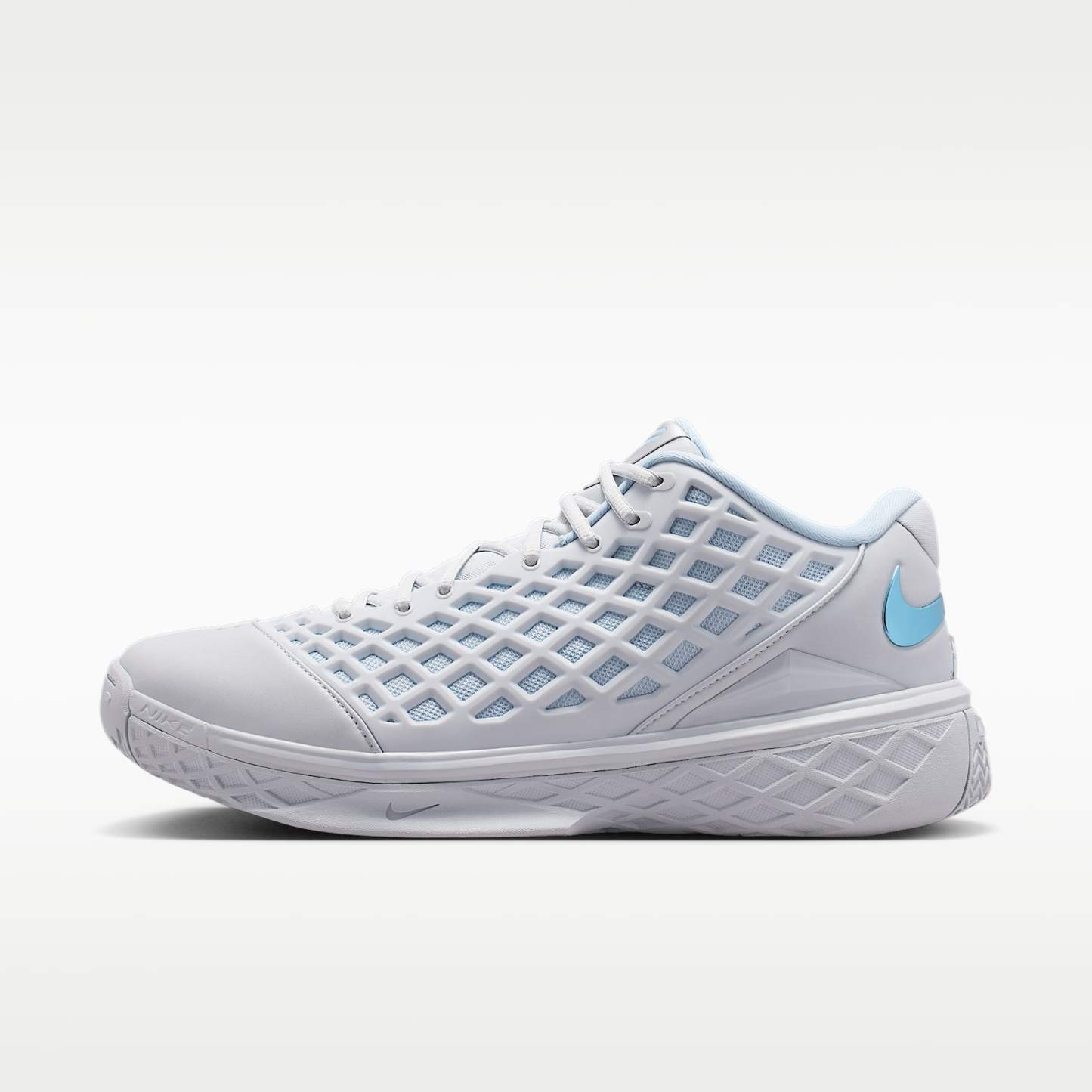 Kobe III Low Protro Herren-Basketballschuh – Pure Platinum/Armory Blue