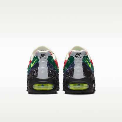 Nike Air Max 95 Big Bubble Schuh (Herren) – Sail/University Red/Sport Green/Volt