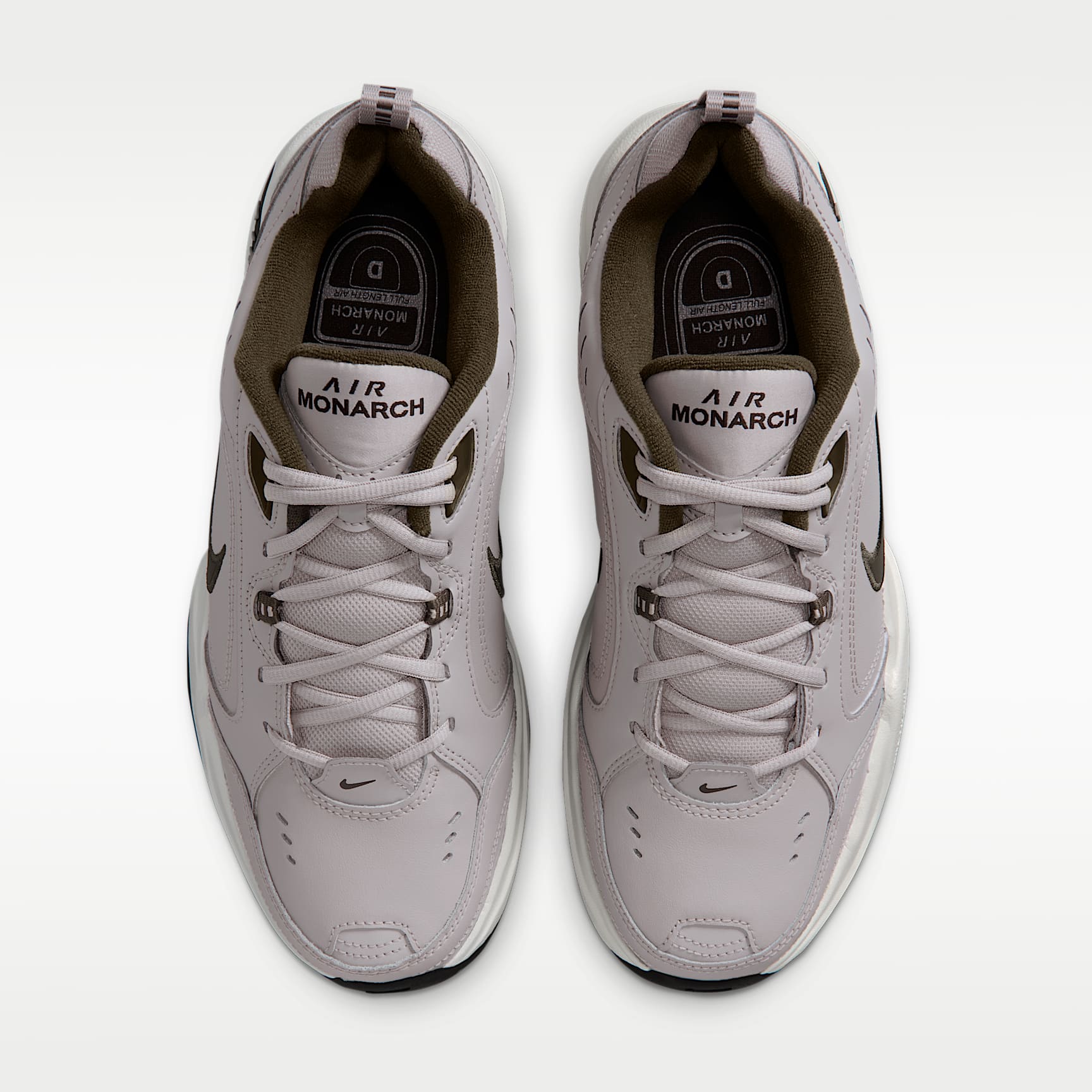 Nike Air Monarch IV Workout-Schuh für Herren – Moon Particle/Schwarz/Dark Hazel