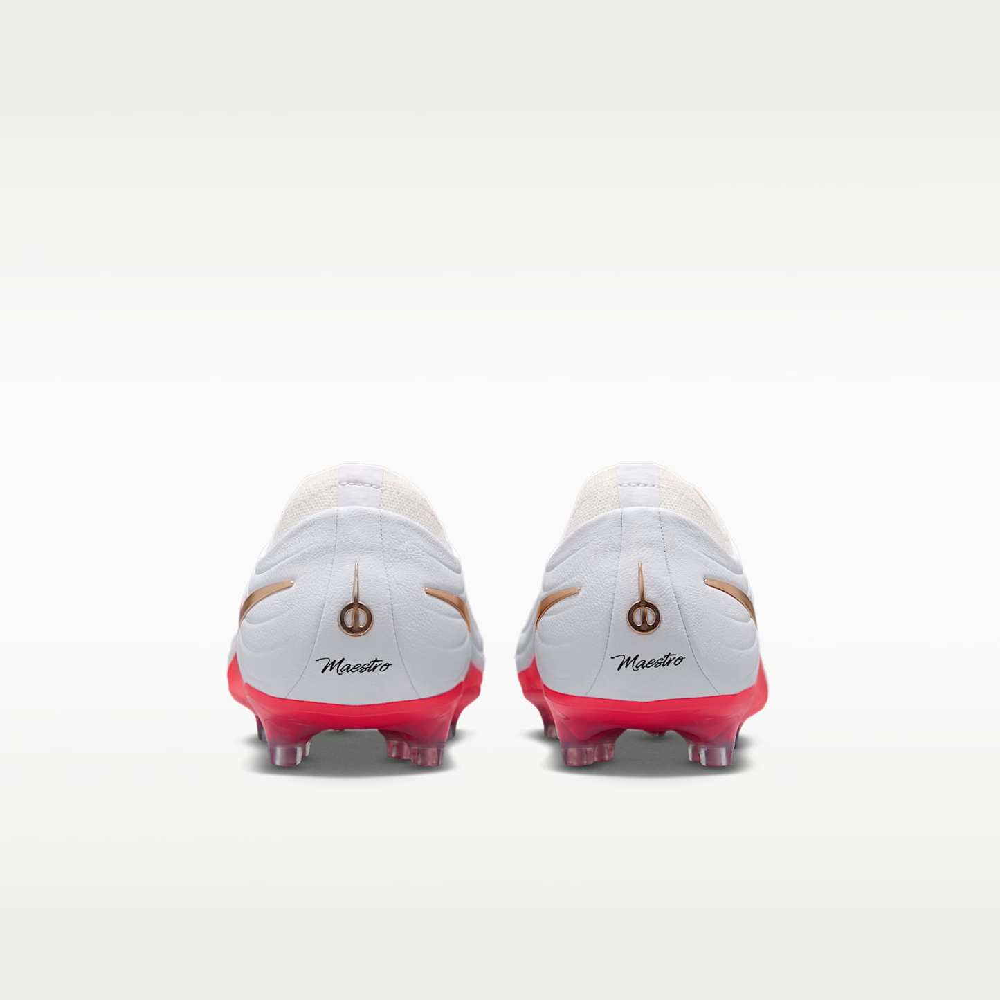 Nike Tiempo Maestro Elite Low Top Fußballschuh für Kunstrasen – Weiß/Bright Crimson/Blur