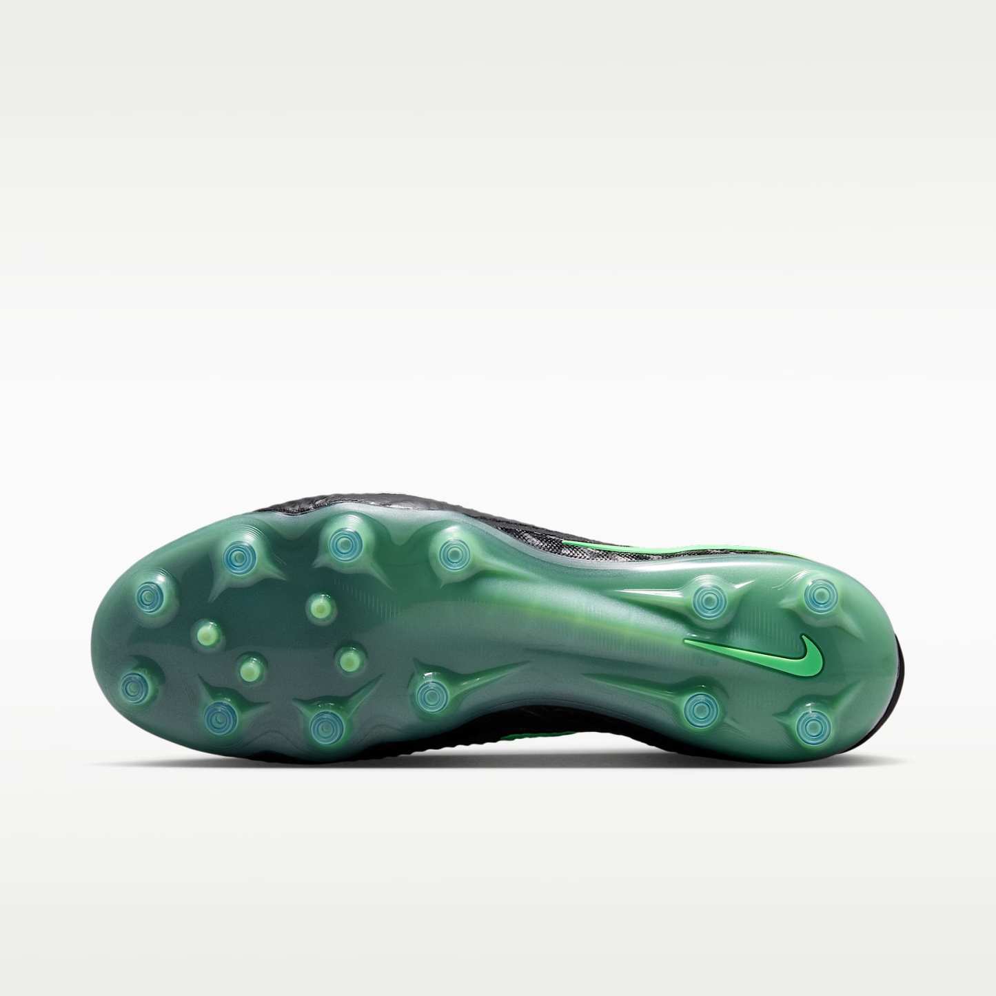 Nike Phantom 6 Low Elite Fußballschuh für Kunstrasen – Schwarz/Schwarz/Illusion Green
