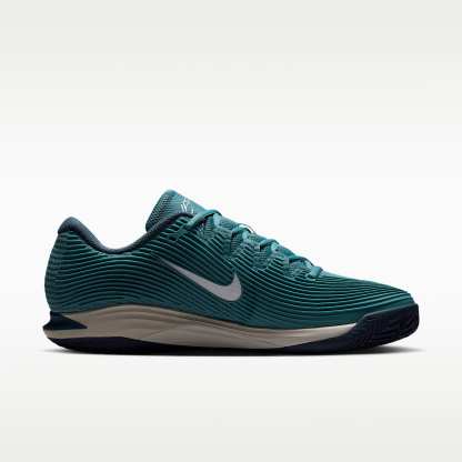 Nike Vapor 12 Clay Court Tennisschuh (Herren) – Smokey Blue/Light Bone/New Slate/Weiß