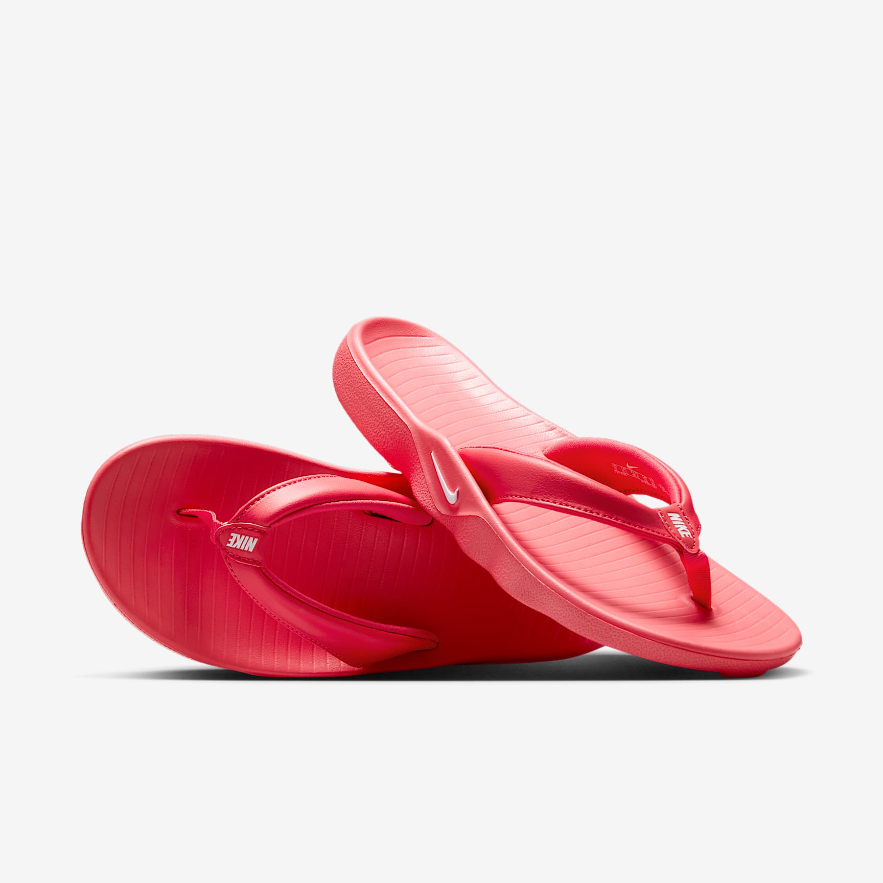 Nike Marina Slides (Damen) – Tropical Pink/Weiß